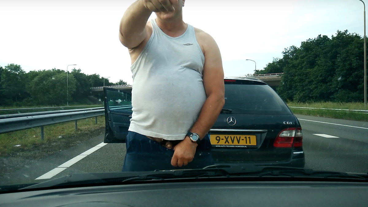 GeenStijl RoadRage foto