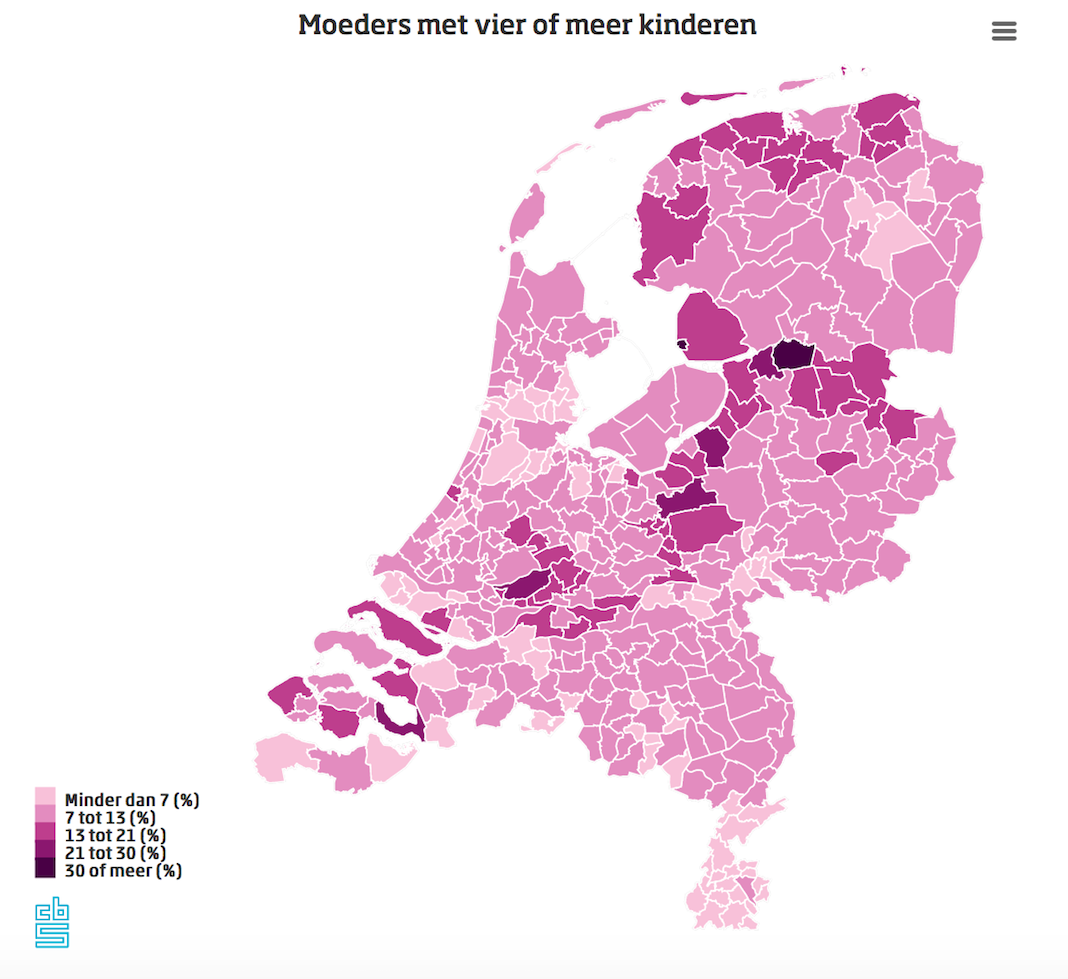 Biblebelt Kaart Kaart